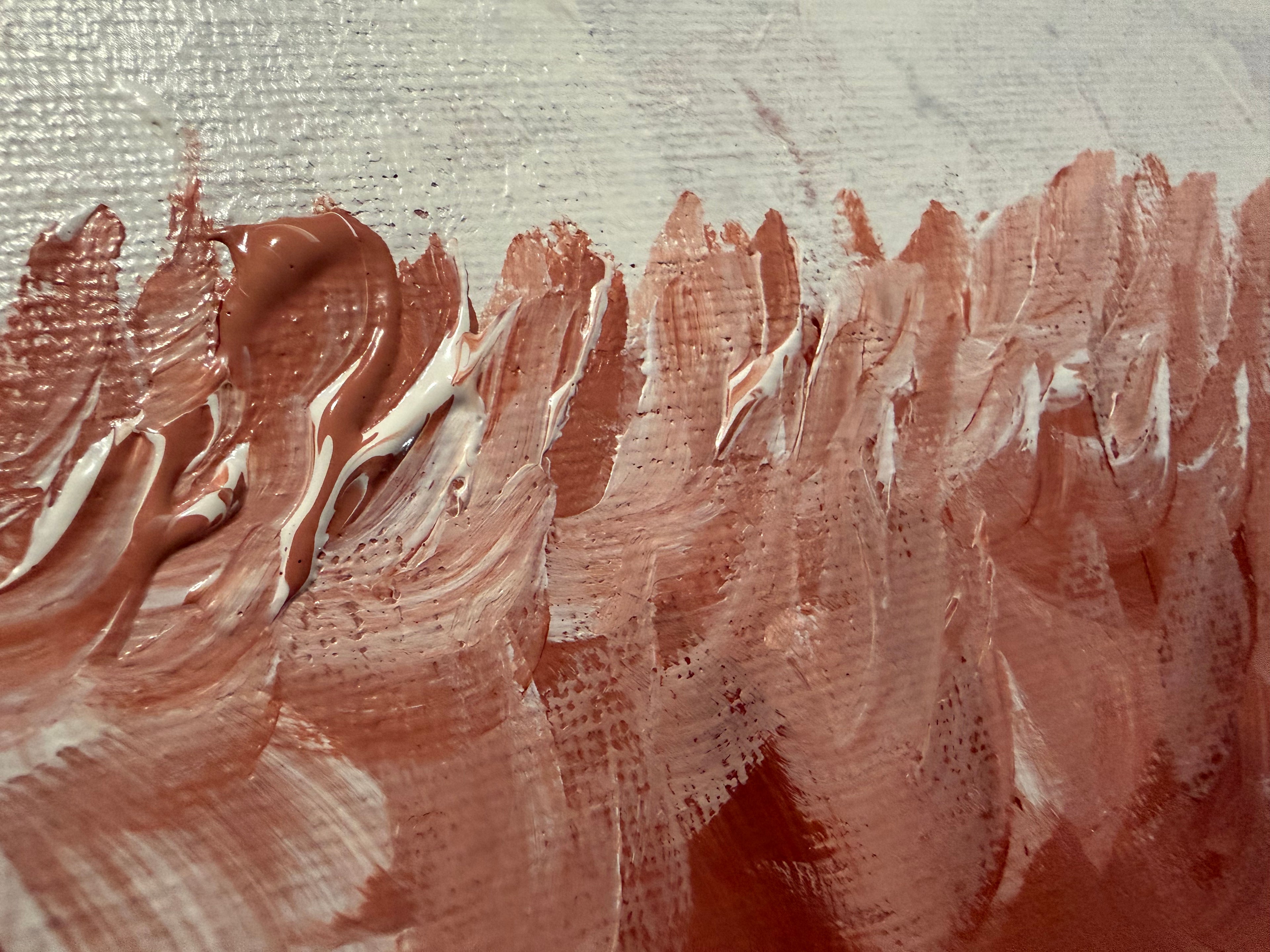 9 x 12 Hand Painted Iced Coffee Art